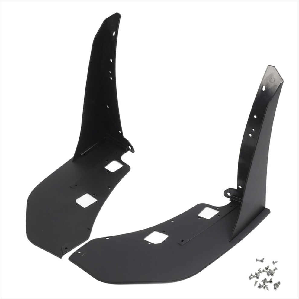 1Pair Of Front Bumper Corner Spoiler Prevent Black 4853750404422