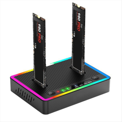 M. 2 Dual Protocol Disk Clone Docking Station /NVM 1
