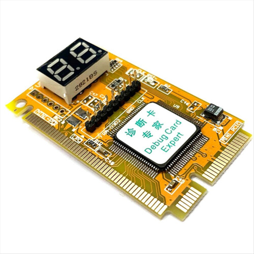 Debug Card Expert Mini PCI PCI-E LPC PC Diagnostic