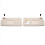 1Pair Car Sun Visor Inside Sunshade Gray for Jetou 3