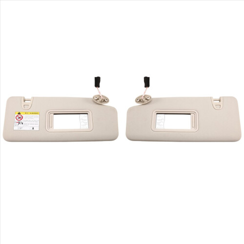 1Pair Car Sun Visor Inside Sunshade Gray for Jetou 1