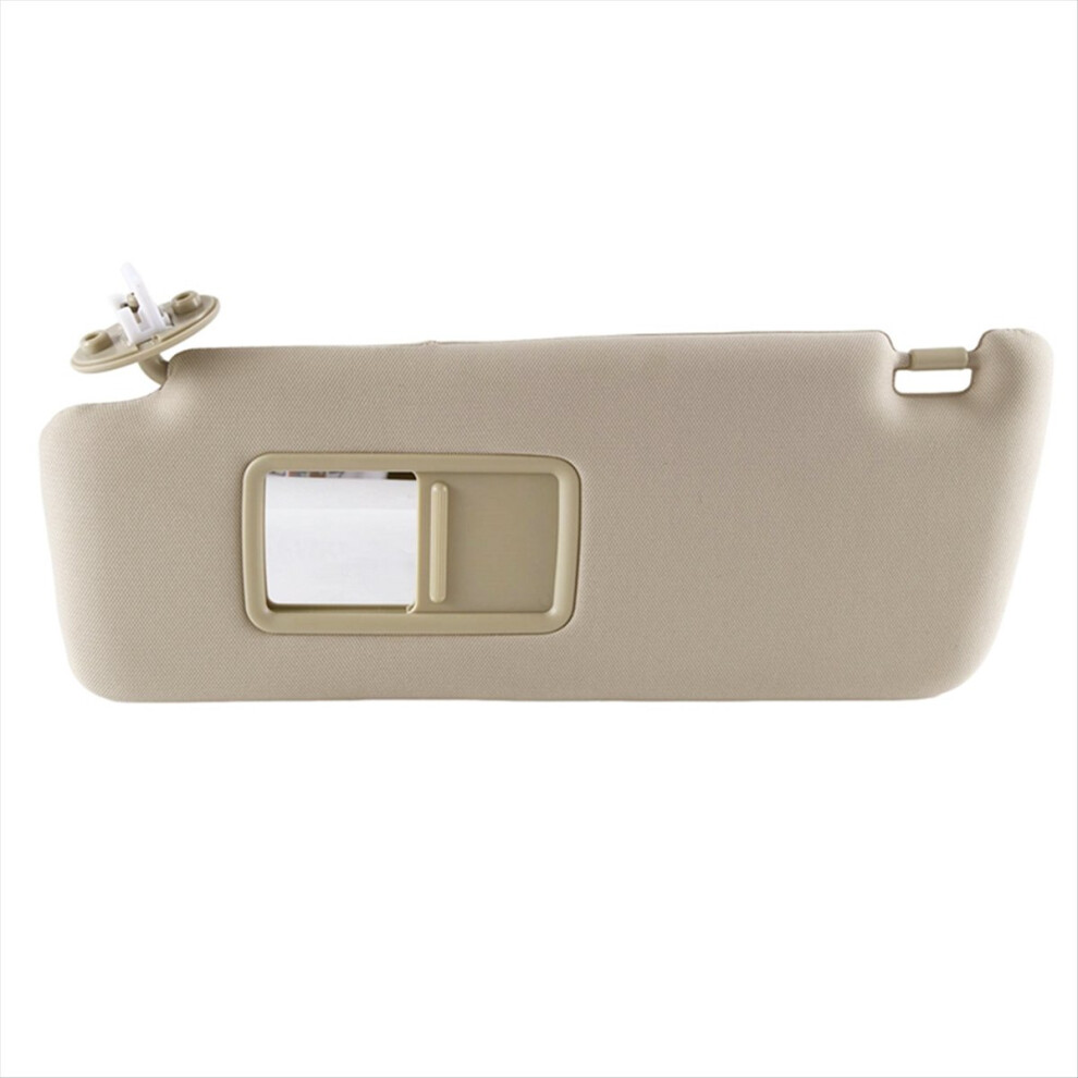 Sun Visors Vanity Mirror For 2010-2023 Sunvi Beige 4853750444572