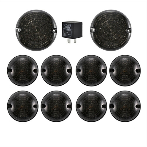 10Pcs Modified LED Lamps Rear Reversing Light Fron
