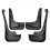 4Pcs Car Mudguards Wheel Mud with Screws for V-Cla 10