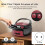 CD Player Portable Cassette AM FM Radio Bluetooth 6