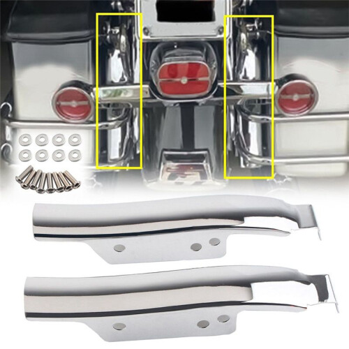 Rear Saddlebag Filler Panel Strips Fit for Touring
