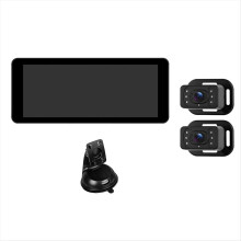 Baby Car Camera for 2Kids, 6.86Inch IPS Display wi