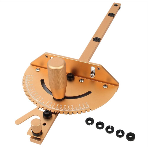 Miter Gauge Aluminum Alloy Handle Benche Table Saw 1