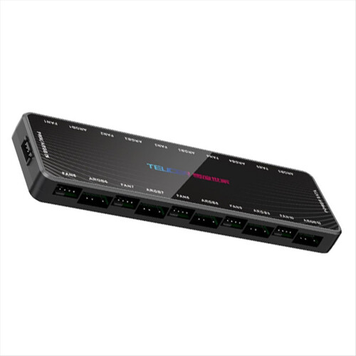 LP-10 ARGB/PWM HUB with ARGB Controller 2 in 1 Fa 2