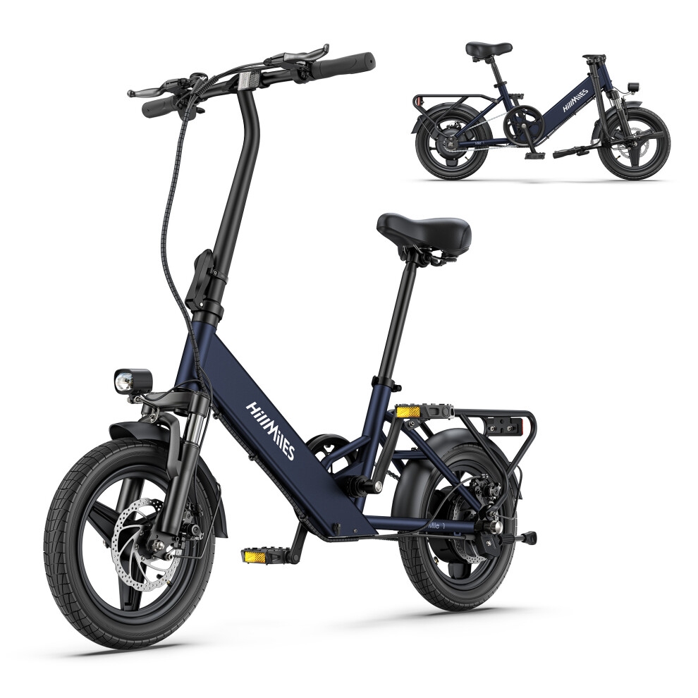 Photos - Bike HillMiles Mile1 Foldable E- 250W 10.4Ah,Blue