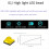 E39 G80 Headlight Bulb 6000K LED Angel Eyes Lights 7