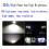 E39 G80 Headlight Bulb 6000K LED Angel Eyes Lights 11