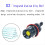 E39 G80 Headlight Bulb 6000K LED Angel Eyes Lights 8