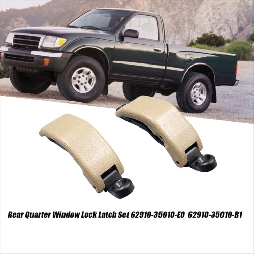 2PCS Car Rear Quarter Window Lock Latch Set 62910- 2