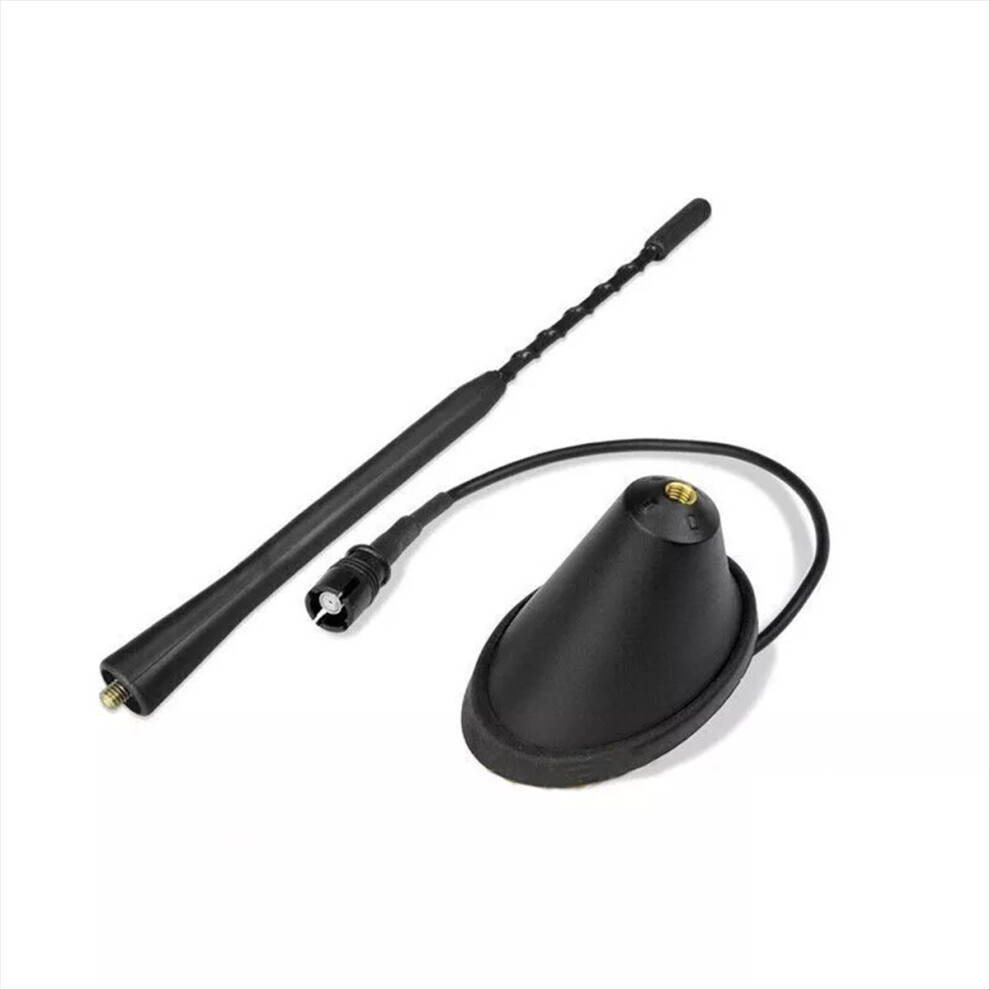 Car Roof Antenna Stereo Radio Fm Am Signal Aerial Black 4853750437482