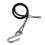 Trailer Safety Towing Cable with S Hook 3500lbs Lo 7