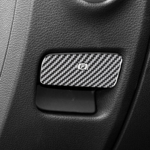 For 2007-2015 Real Soft Carbon Fiber Car Electroni 2