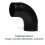 4 in. 90 Degree Elbow - ABS Plastic Right Angle Du 4