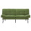 Living And Home Green Chenille Sofa Bed 180cm W 3