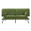 Living And Home Green Chenille Sofa Bed 180cm W 4