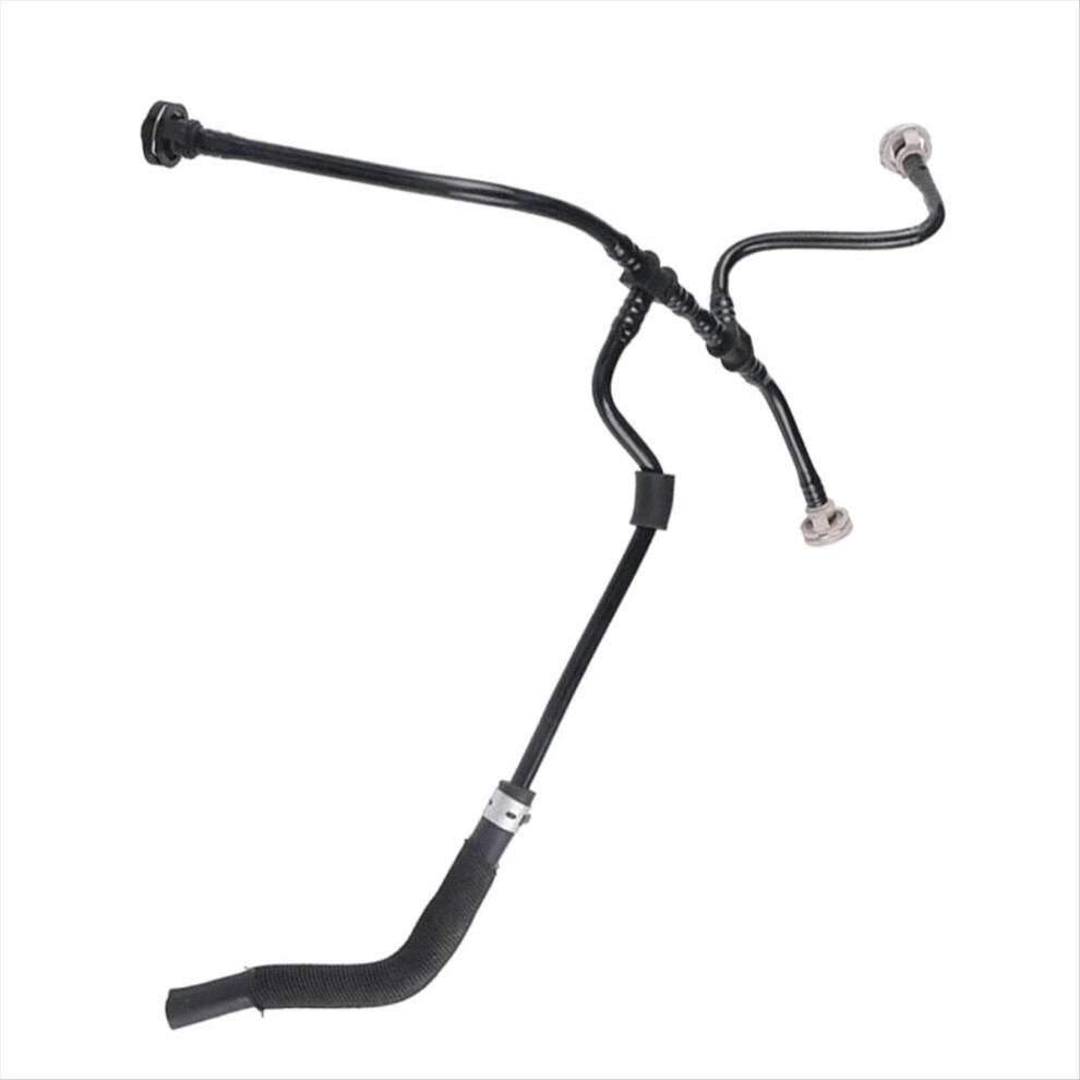 Coolant Cooling Radiator Overflow Hose Pipe 8K0121 Black 4852474663689