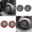 Inner Front Door Small Speaker Cover Trim for Dura 7