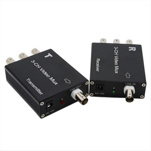 3-Way Video Multiplexer, Analog Surveillance Signa 2