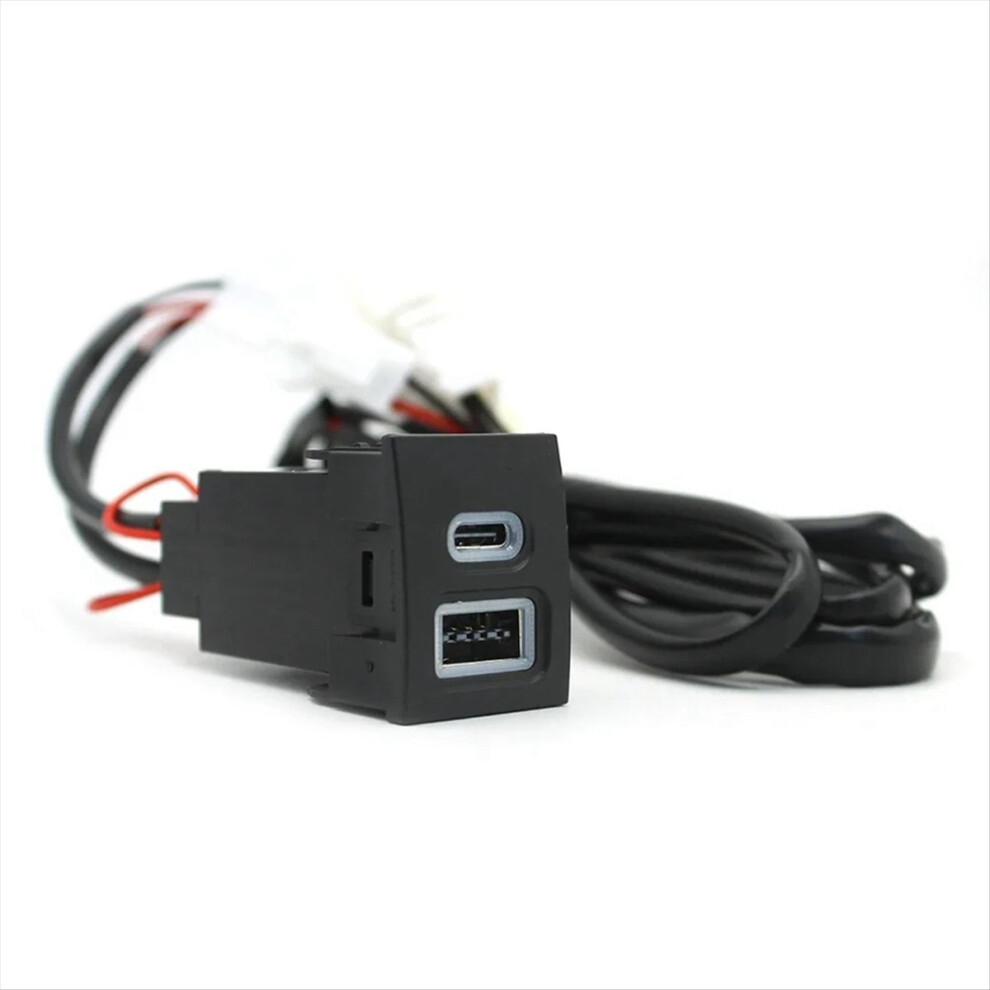 12V/24V Car Phone Charger Socket Double Qc3.0 Type 4852474675125