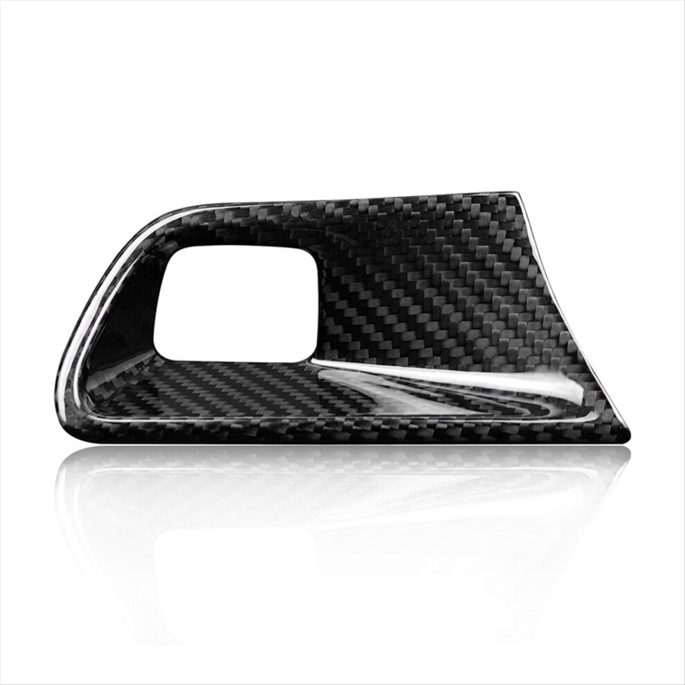 Real Hard Carbon Fiber Sticker Car Start Stop Engi 4852474677013