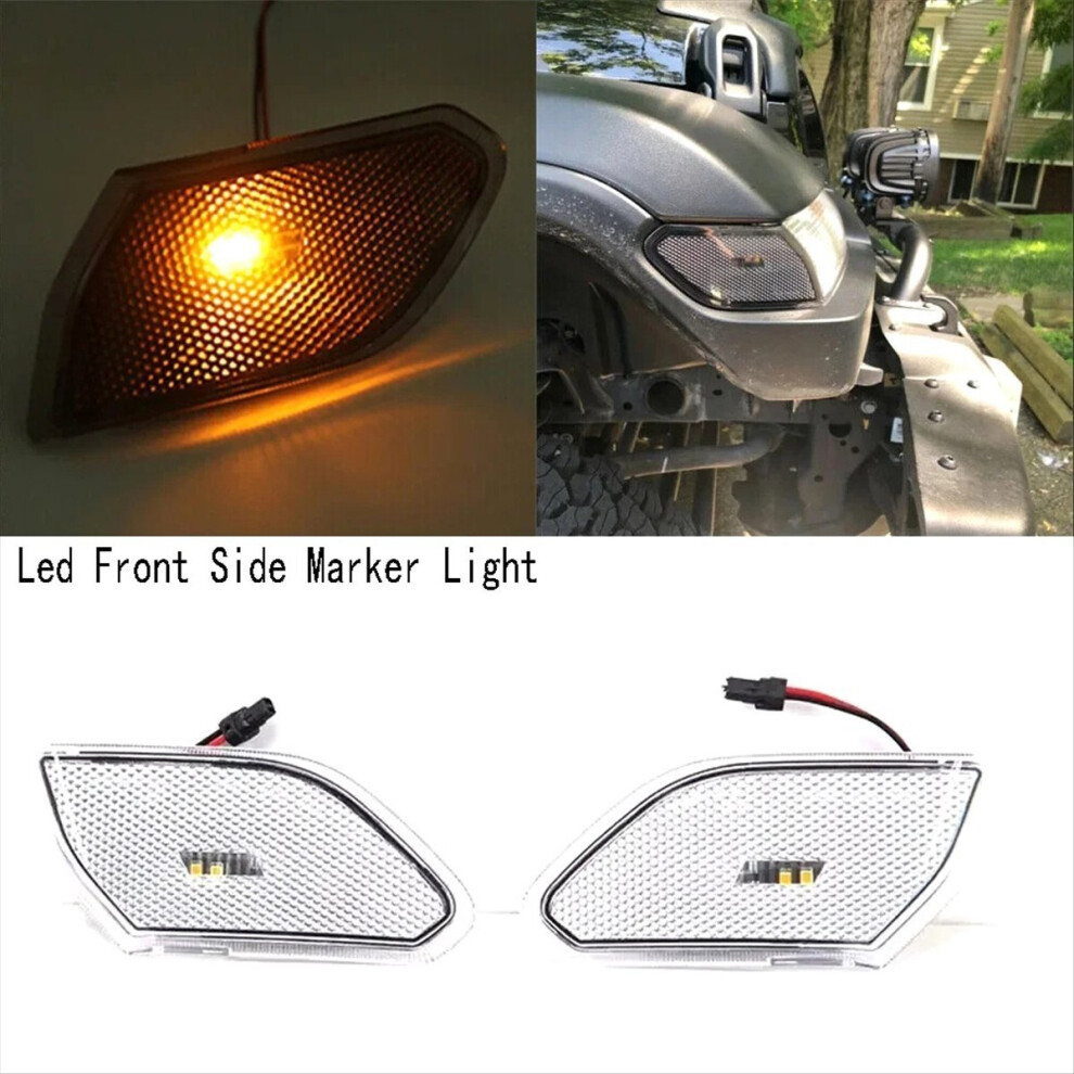 Led Front Side Marker Turn Signal Lam Yellow/Light 4852474615213