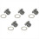 5Pcs Engine Oil Pan Drain Plug Kit Golf CC Q3 Q5 T 2