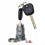 Left Front Door Lock Cylinder with 2 Keys 13590041 2
