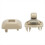 2 Pcs Sun Hat Clip Light Barrier Hook for A4 A5 S4 6