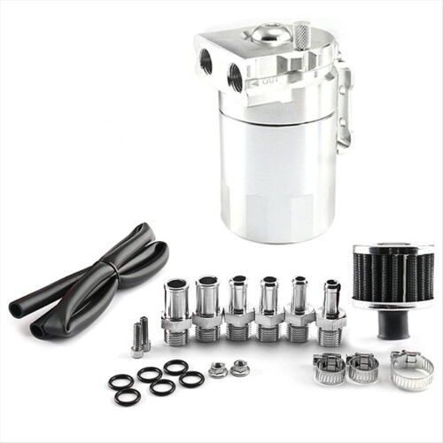 Silver Car Universal 300ML Oil Breathable Can Engi 2