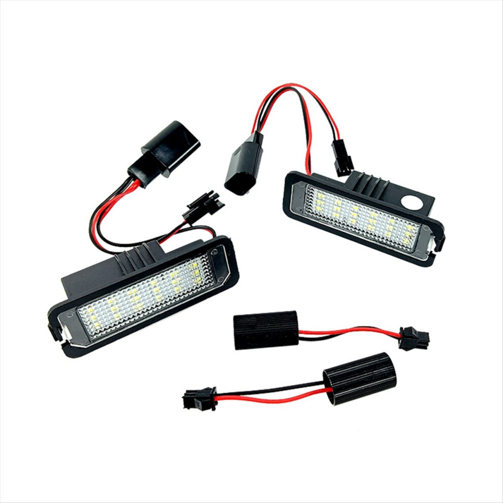 1 Pair License Plate Led Lamp For Golf Auto Light 4852474684172