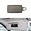 Car Front Left Sun Shade Visor Makeup Cosmetic Mir 3