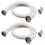 2Pcs 1.5Inch Above Ground Pool Hoses with 2 Type B 1