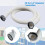 2Pcs 1.5Inch Above Ground Pool Hoses with 2 Type B 5