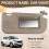 Car Right Sunvisor Vanity Mirror for Sun Visor Acc 7