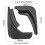 4PCS Car Mudguard Mud Flaps Splash Guard for Fiest 8