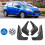 4PCS Car Mudguard Mud Flaps Splash Guard for Fiest 3