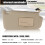 Right Car Interior Sun Visor for 2005-2009 852202E 10