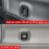 Car Center Door Curtain Switch Trim Frame Sticker 7