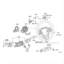 Auto Headlight Closing Handle Turn Signal Switch 8