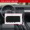 Car Black Glove Box Lock Lid Handle Without Hole f 7