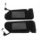 1Pair Car Sun Visors Shades W/Light Makeup Mirror 1