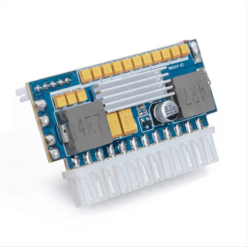 450W 24Pin 12V DC Input Output Realan Mini ITX PSU 1