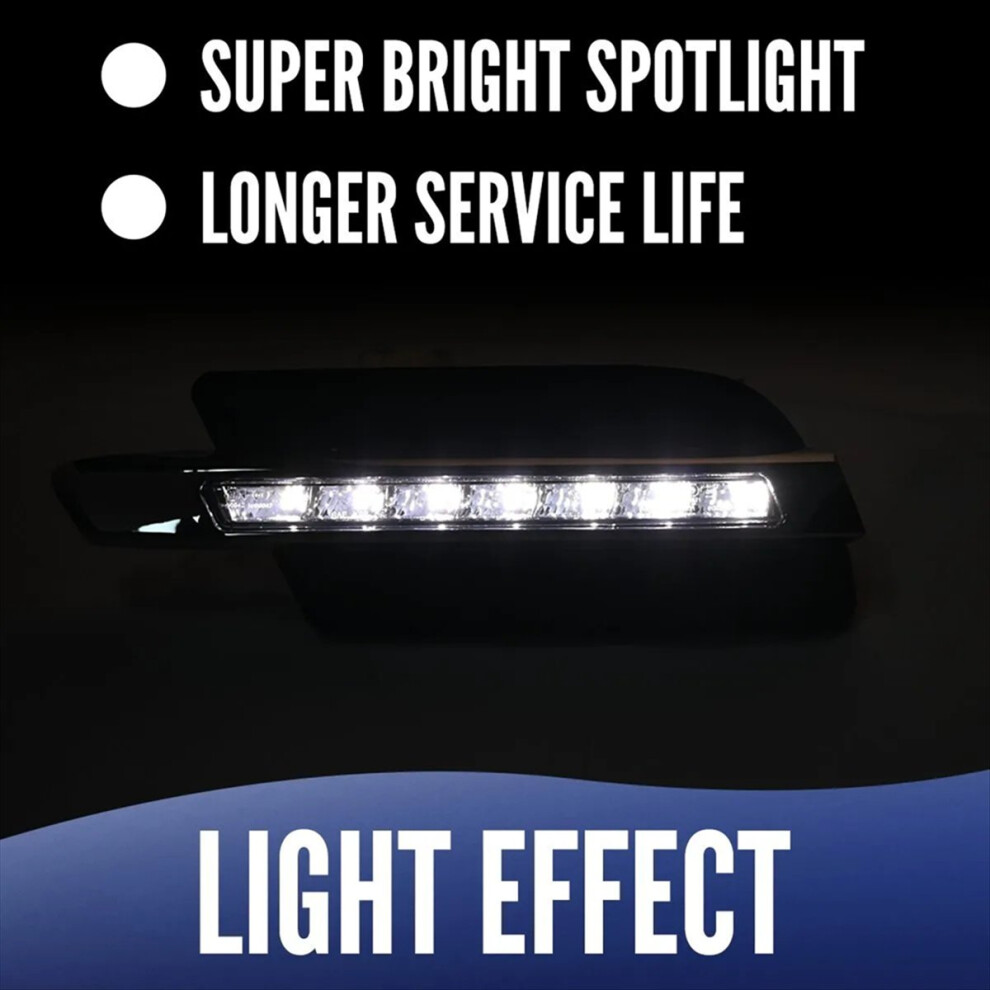 Car Drl Daytime Running Fog Bumper Grille Fo Light 4852474646996