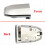 2x Front Door Handle Lock Cylinder Cover Silver fo 5