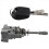 Lock Door Cylinder with 2 Keys 1T0837167A 2003-201 5